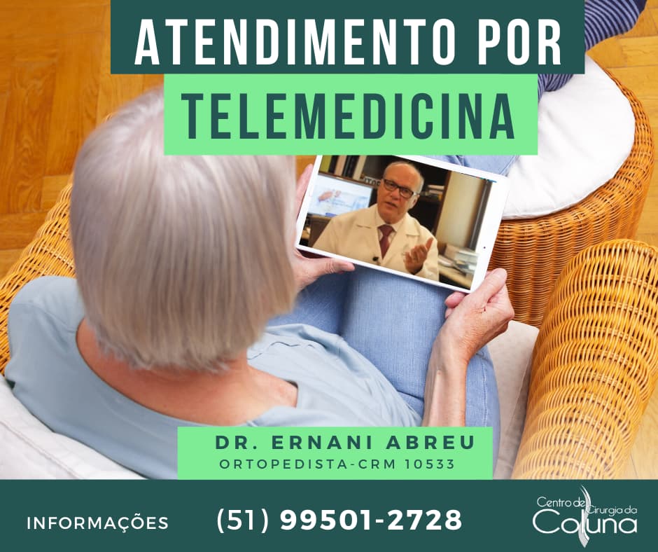 Telemedicina — consulta remota com Dr. Ernani Abreu